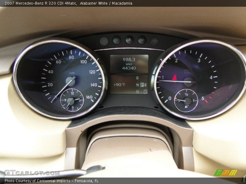  2007 R 320 CDI 4Matic 320 CDI 4Matic Gauges