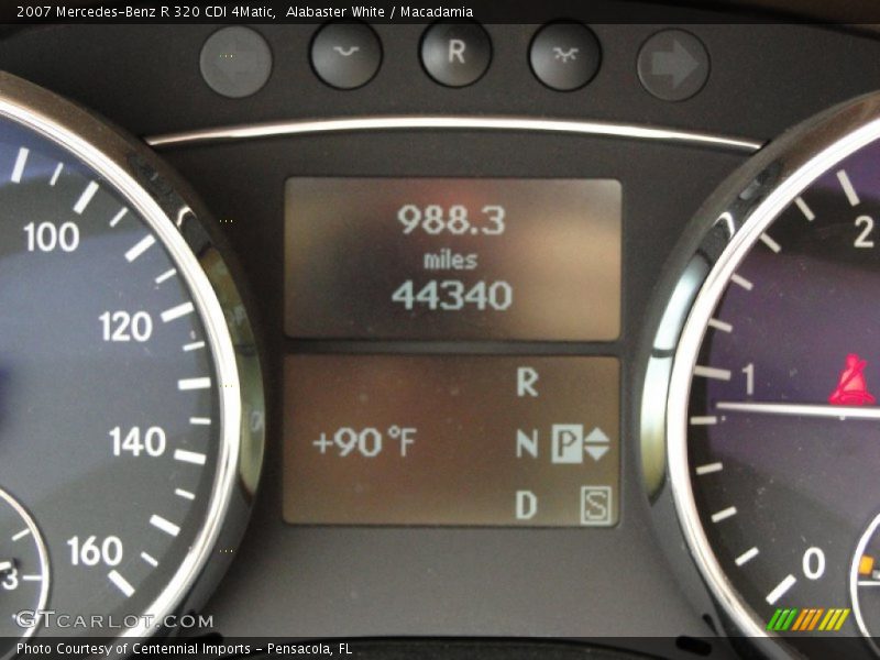 Alabaster White / Macadamia 2007 Mercedes-Benz R 320 CDI 4Matic