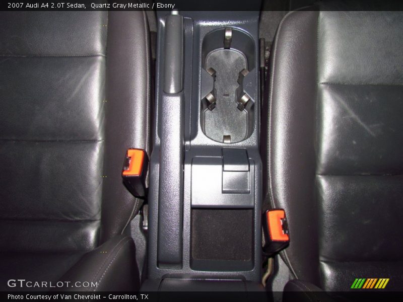 Quartz Gray Metallic / Ebony 2007 Audi A4 2.0T Sedan