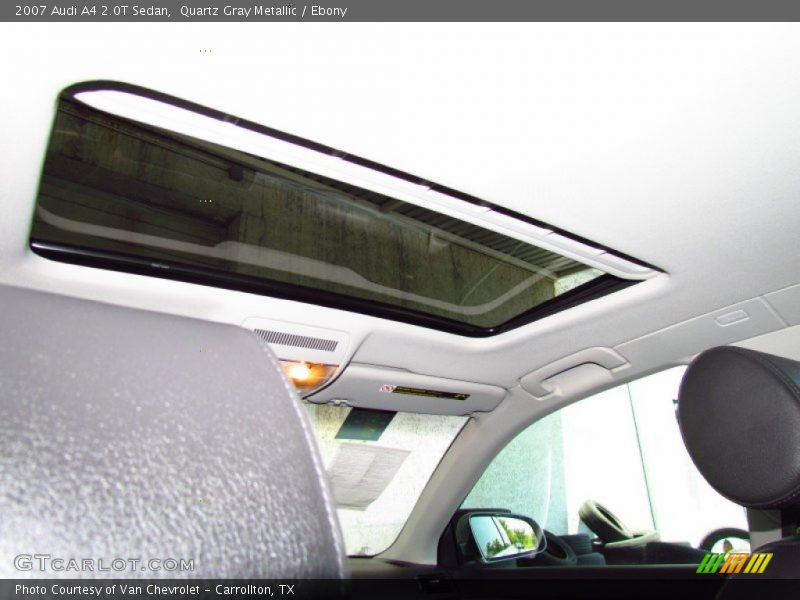 Quartz Gray Metallic / Ebony 2007 Audi A4 2.0T Sedan