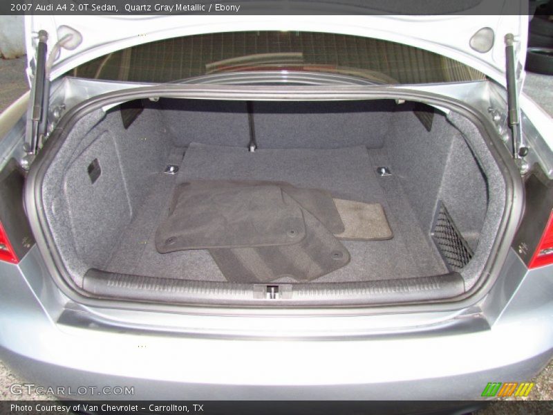 Quartz Gray Metallic / Ebony 2007 Audi A4 2.0T Sedan