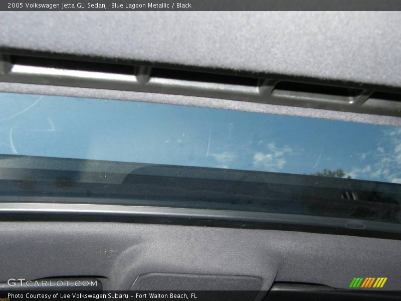 Blue Lagoon Metallic / Black 2005 Volkswagen Jetta GLI Sedan