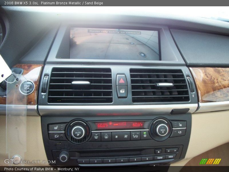 Platinum Bronze Metallic / Sand Beige 2008 BMW X5 3.0si