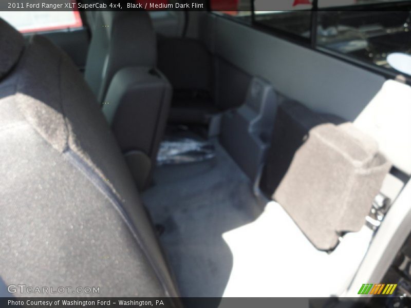 Black / Medium Dark Flint 2011 Ford Ranger XLT SuperCab 4x4
