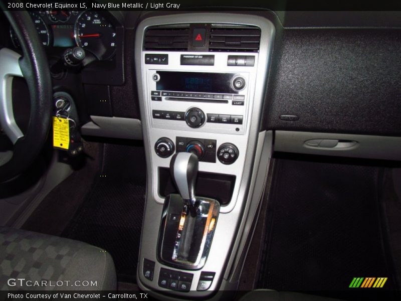 Navy Blue Metallic / Light Gray 2008 Chevrolet Equinox LS