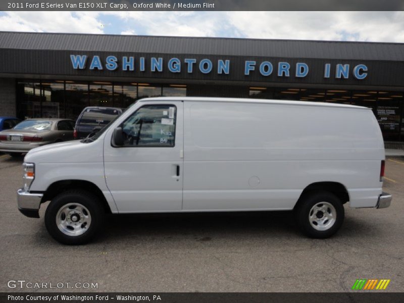 Oxford White / Medium Flint 2011 Ford E Series Van E150 XLT Cargo