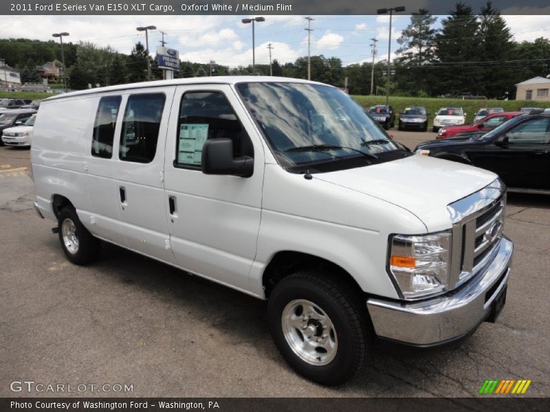 Oxford White / Medium Flint 2011 Ford E Series Van E150 XLT Cargo
