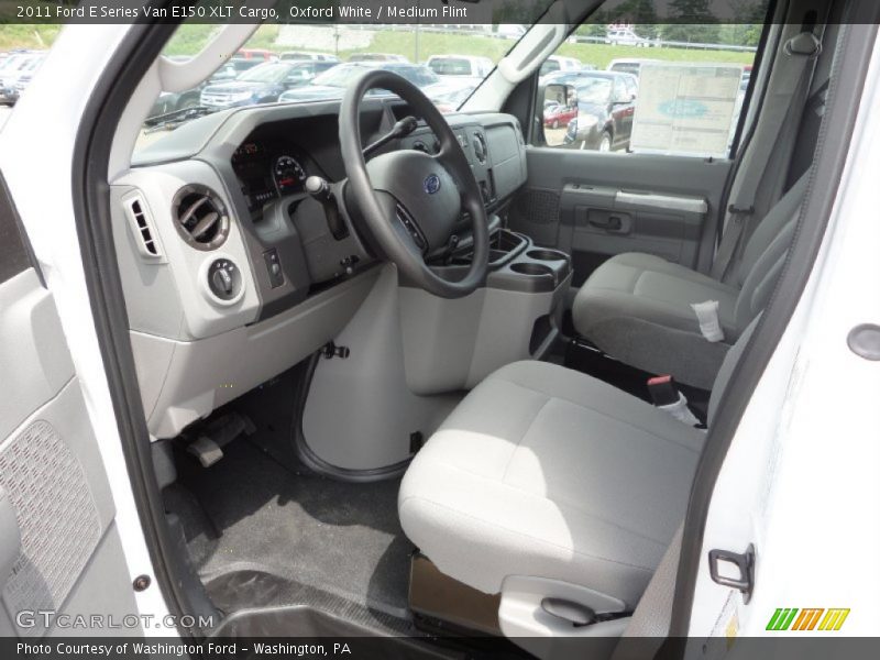 Oxford White / Medium Flint 2011 Ford E Series Van E150 XLT Cargo