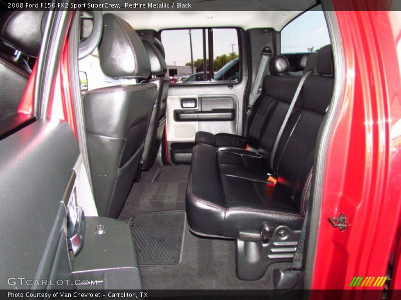 Redfire Metallic / Black 2008 Ford F150 FX2 Sport SuperCrew