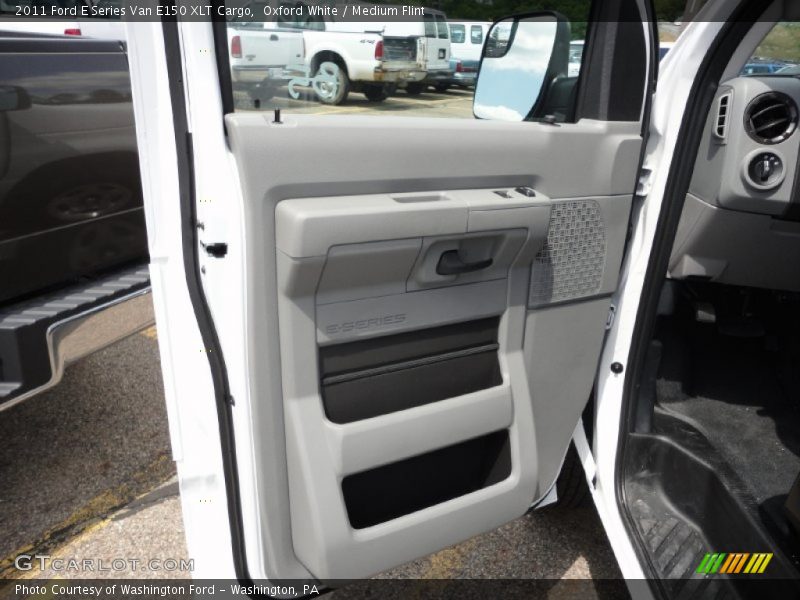 Oxford White / Medium Flint 2011 Ford E Series Van E150 XLT Cargo