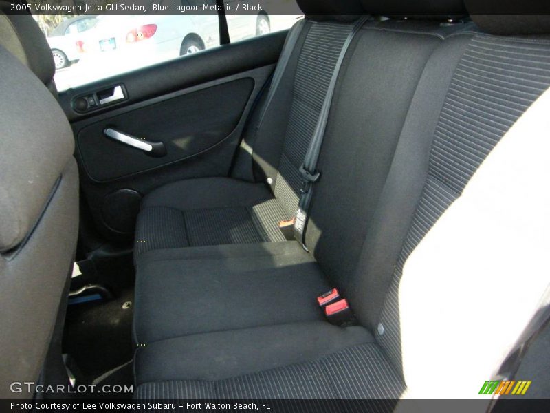 Blue Lagoon Metallic / Black 2005 Volkswagen Jetta GLI Sedan