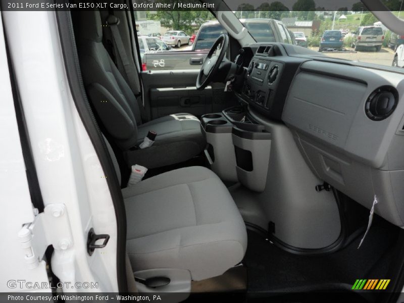 Oxford White / Medium Flint 2011 Ford E Series Van E150 XLT Cargo