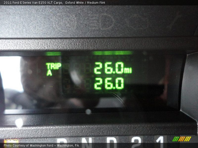 Oxford White / Medium Flint 2011 Ford E Series Van E150 XLT Cargo