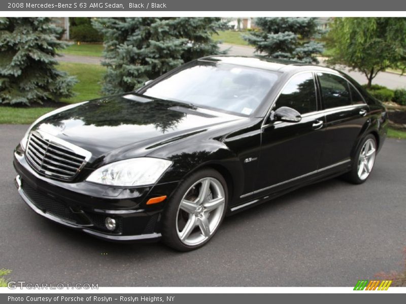 Front 3/4 View of 2008 S 63 AMG Sedan