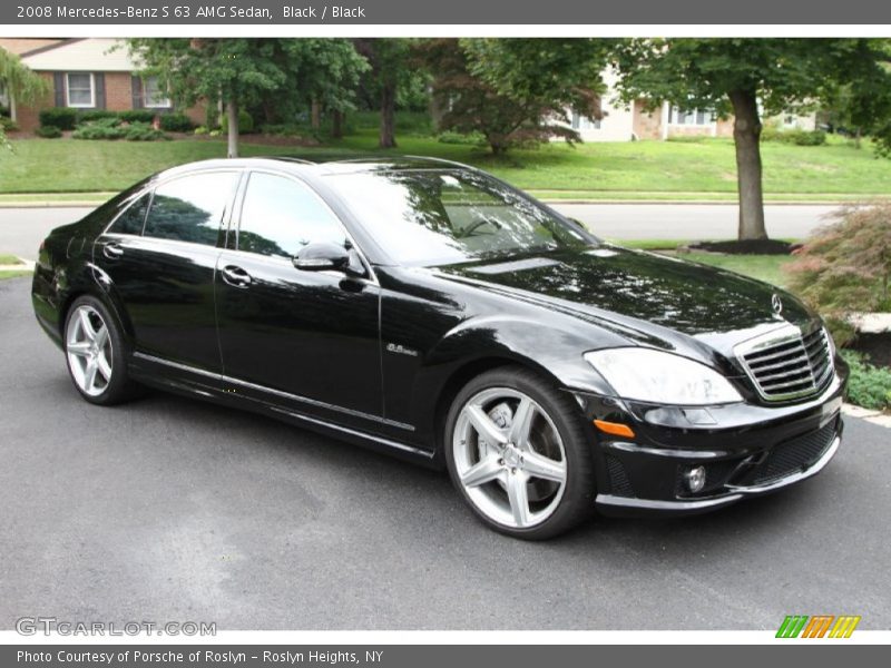 Front 3/4 View of 2008 S 63 AMG Sedan
