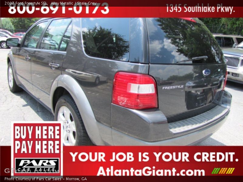 Alloy Metallic / Shale Grey 2007 Ford Freestyle SEL