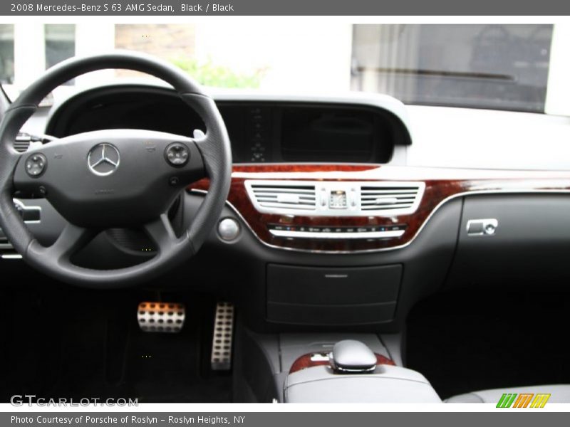 Black / Black 2008 Mercedes-Benz S 63 AMG Sedan