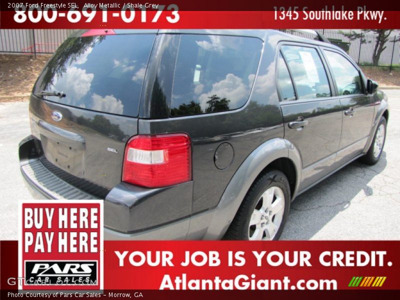 Alloy Metallic / Shale Grey 2007 Ford Freestyle SEL
