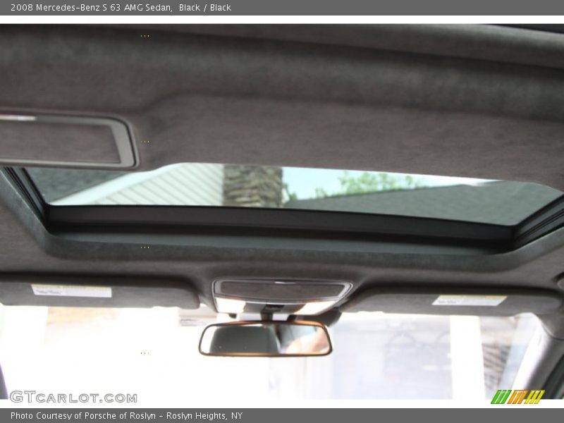 Black / Black 2008 Mercedes-Benz S 63 AMG Sedan
