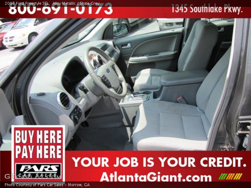 Alloy Metallic / Shale Grey 2007 Ford Freestyle SEL