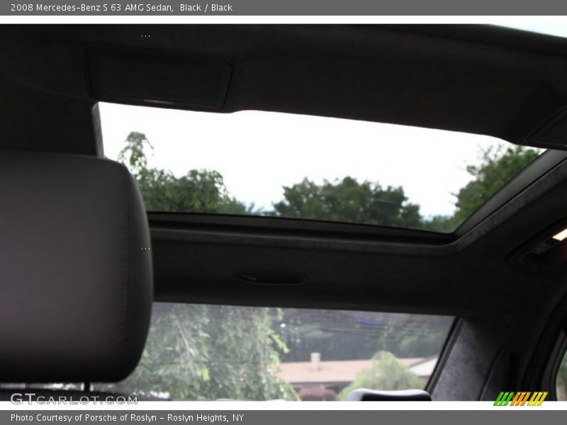 Black / Black 2008 Mercedes-Benz S 63 AMG Sedan