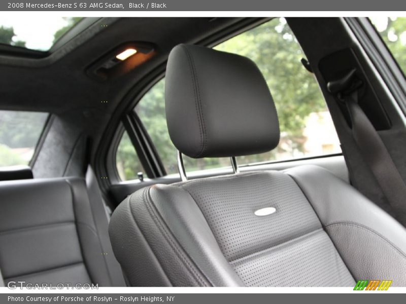Black / Black 2008 Mercedes-Benz S 63 AMG Sedan