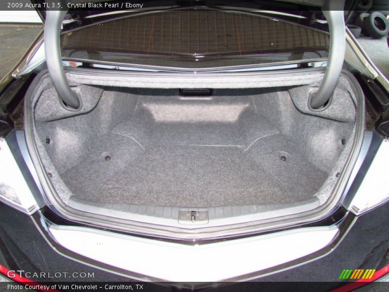 Crystal Black Pearl / Ebony 2009 Acura TL 3.5