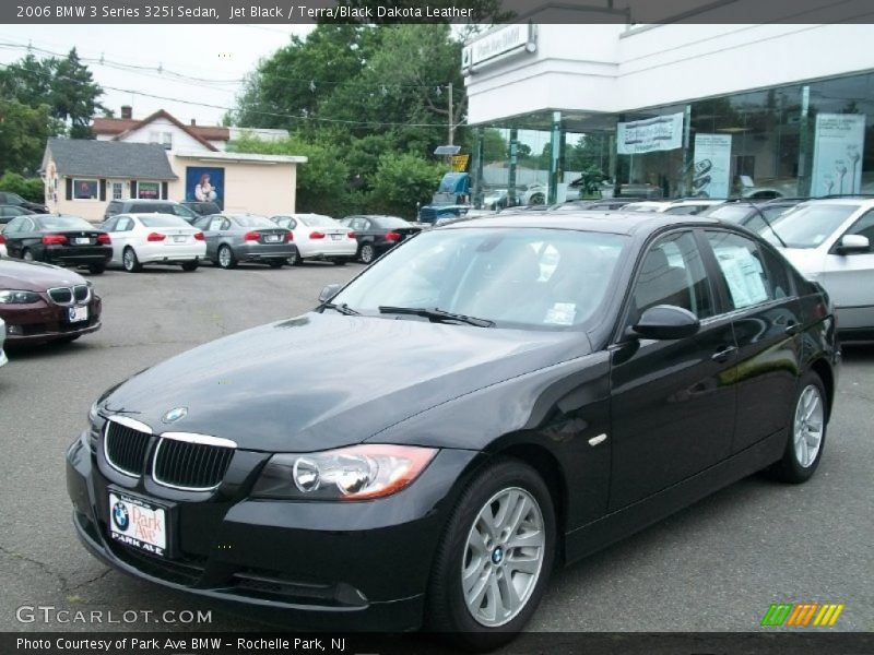 Jet Black / Terra/Black Dakota Leather 2006 BMW 3 Series 325i Sedan
