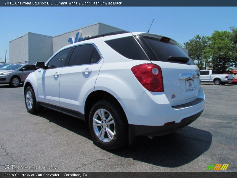 Summit White / Light Titanium/Jet Black 2011 Chevrolet Equinox LT