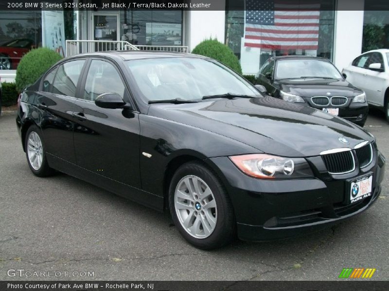 Jet Black / Terra/Black Dakota Leather 2006 BMW 3 Series 325i Sedan