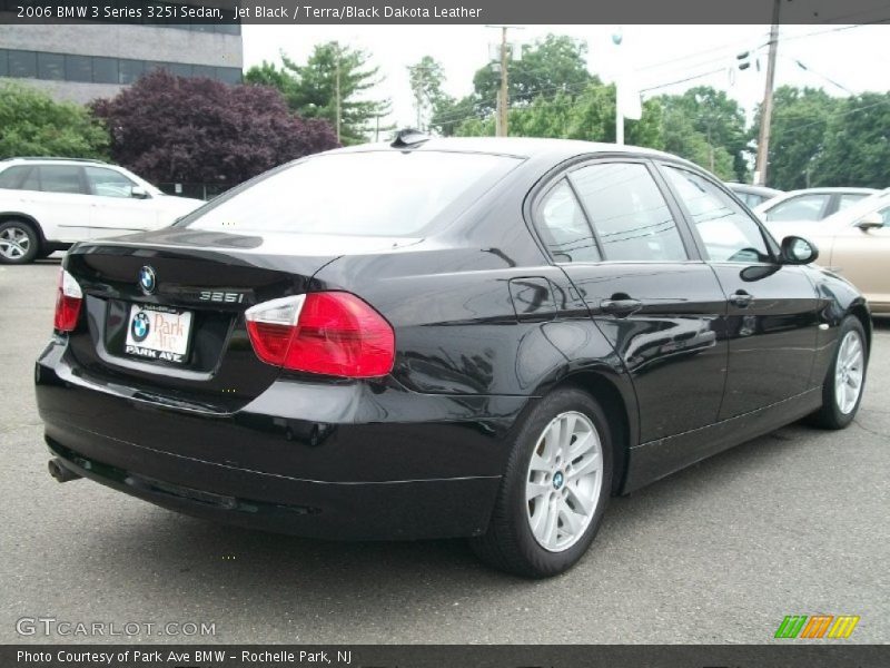 Jet Black / Terra/Black Dakota Leather 2006 BMW 3 Series 325i Sedan