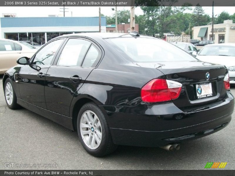 Jet Black / Terra/Black Dakota Leather 2006 BMW 3 Series 325i Sedan