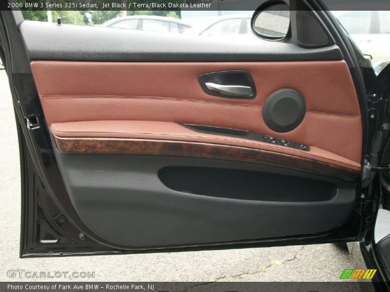 Jet Black / Terra/Black Dakota Leather 2006 BMW 3 Series 325i Sedan