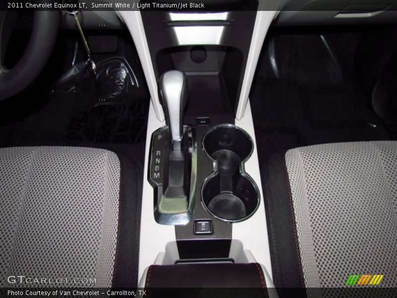 Summit White / Light Titanium/Jet Black 2011 Chevrolet Equinox LT