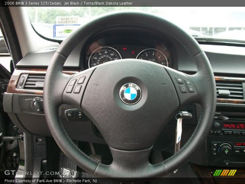 Jet Black / Terra/Black Dakota Leather 2006 BMW 3 Series 325i Sedan