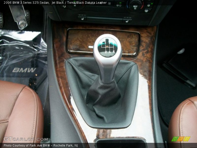 Jet Black / Terra/Black Dakota Leather 2006 BMW 3 Series 325i Sedan