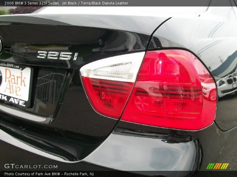 Jet Black / Terra/Black Dakota Leather 2006 BMW 3 Series 325i Sedan