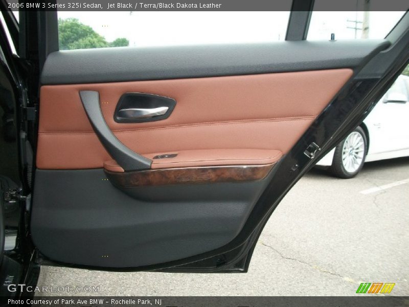 Jet Black / Terra/Black Dakota Leather 2006 BMW 3 Series 325i Sedan