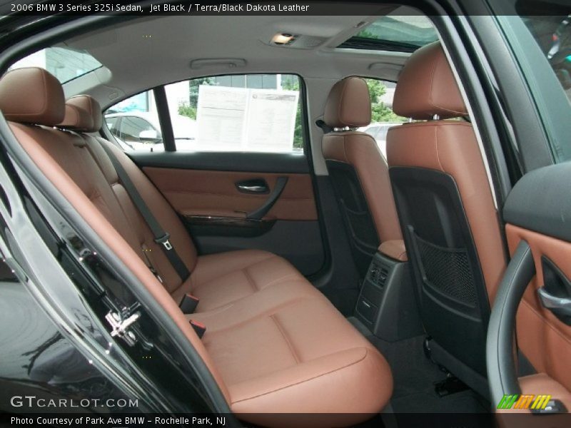 Jet Black / Terra/Black Dakota Leather 2006 BMW 3 Series 325i Sedan