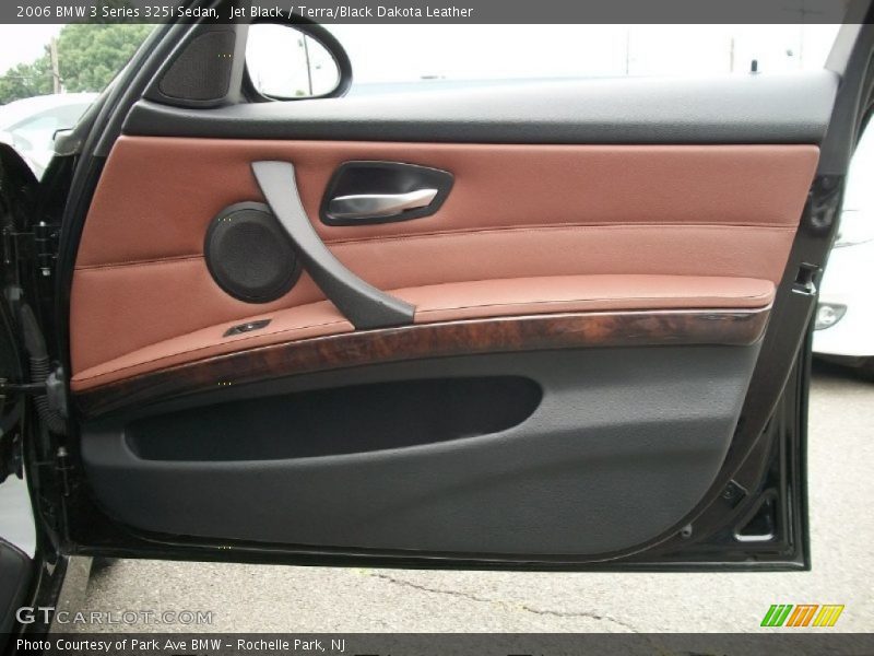 Jet Black / Terra/Black Dakota Leather 2006 BMW 3 Series 325i Sedan
