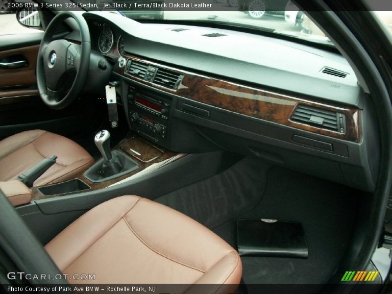 Jet Black / Terra/Black Dakota Leather 2006 BMW 3 Series 325i Sedan
