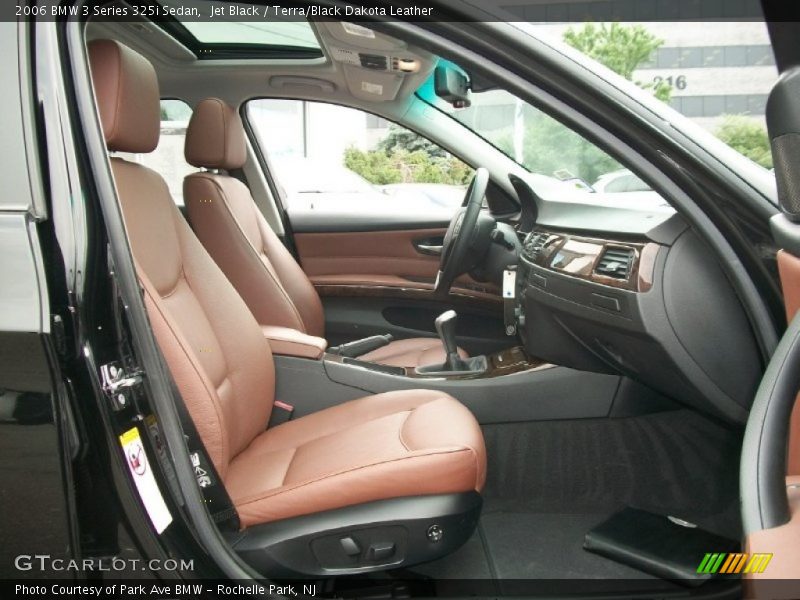 Jet Black / Terra/Black Dakota Leather 2006 BMW 3 Series 325i Sedan