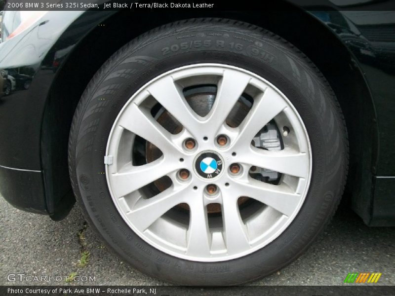Jet Black / Terra/Black Dakota Leather 2006 BMW 3 Series 325i Sedan