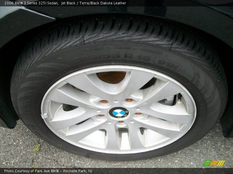 Jet Black / Terra/Black Dakota Leather 2006 BMW 3 Series 325i Sedan