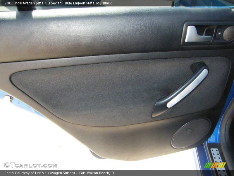Blue Lagoon Metallic / Black 2005 Volkswagen Jetta GLI Sedan