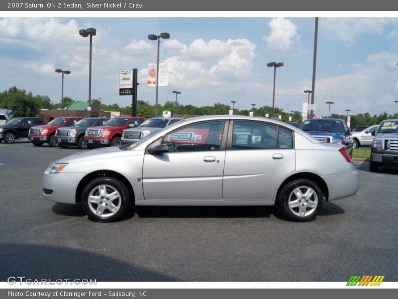  2007 ION 2 Sedan Silver Nickel