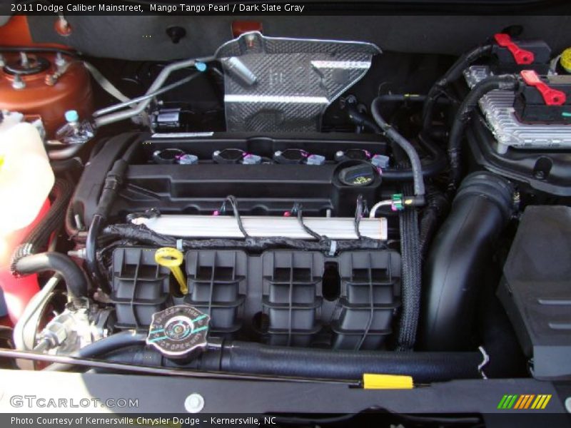Mango Tango Pearl / Dark Slate Gray 2011 Dodge Caliber Mainstreet