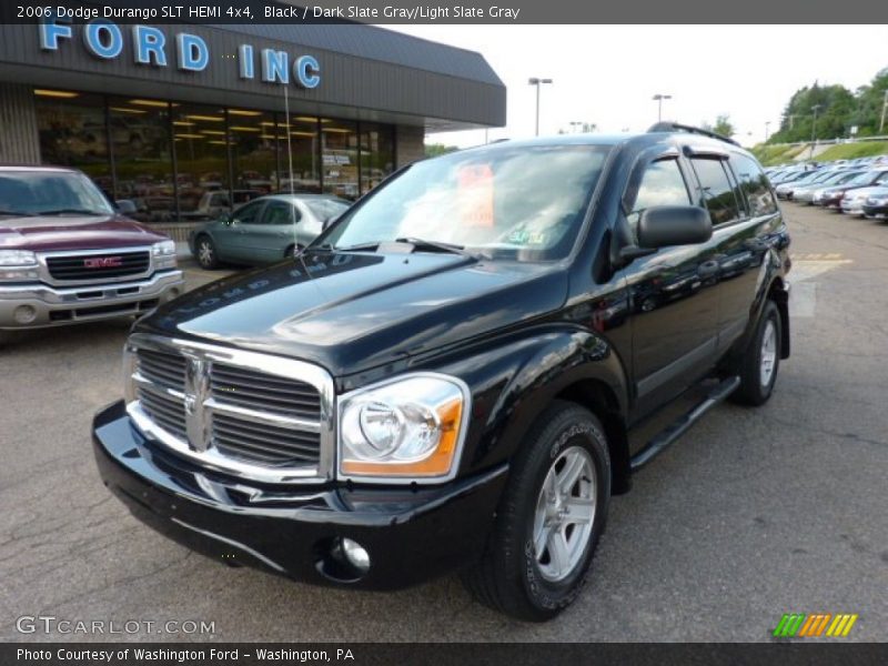 Black / Dark Slate Gray/Light Slate Gray 2006 Dodge Durango SLT HEMI 4x4