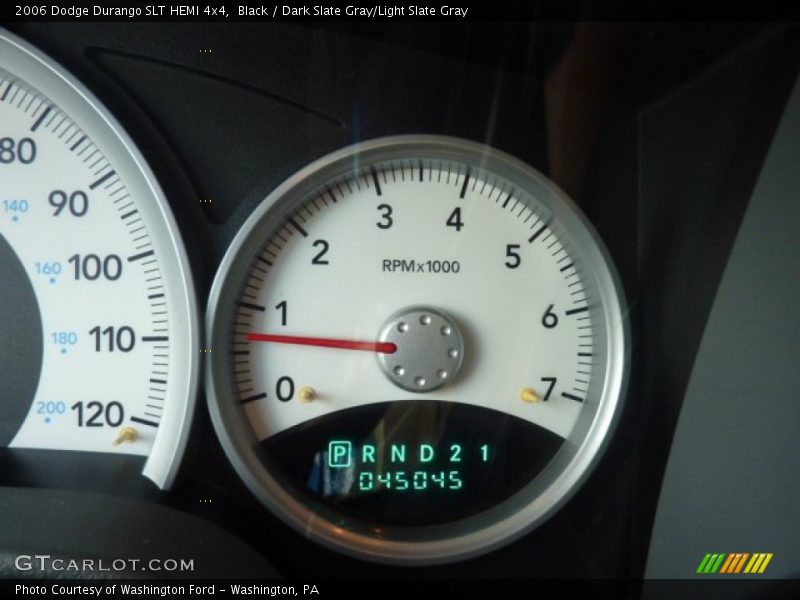 Black / Dark Slate Gray/Light Slate Gray 2006 Dodge Durango SLT HEMI 4x4