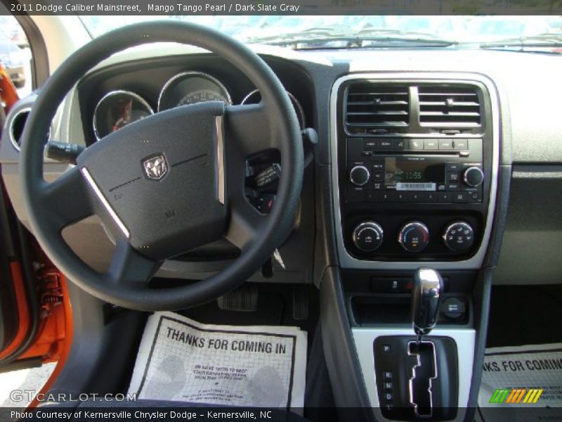 Mango Tango Pearl / Dark Slate Gray 2011 Dodge Caliber Mainstreet